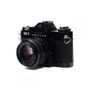 Used Pentax ESII + 50mm F1.4 lens